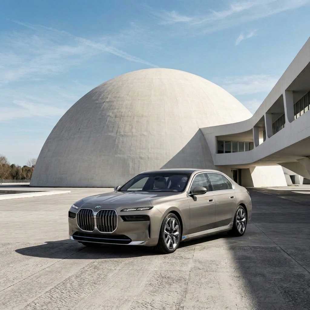 BMW 7 Series chauffeur driven car for hourly hire in London