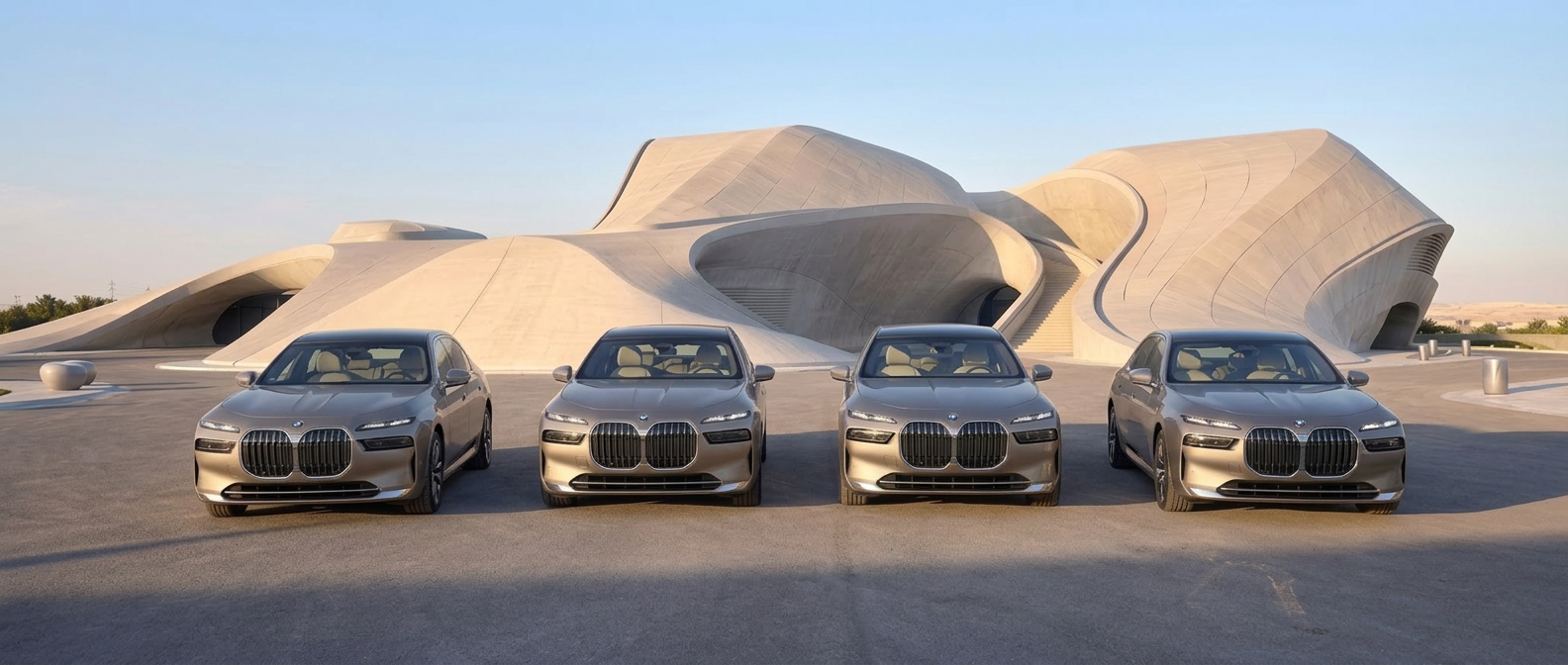 Luxury hourly chauffeur fleet in London